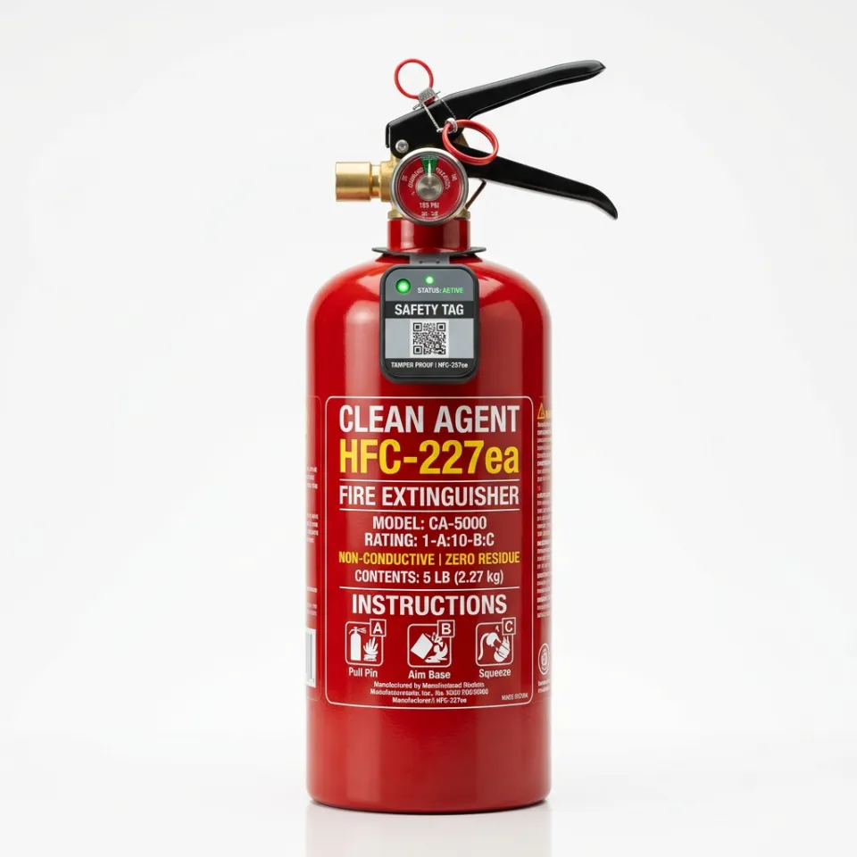 Clean Agent Fire Extinguisher Refilling