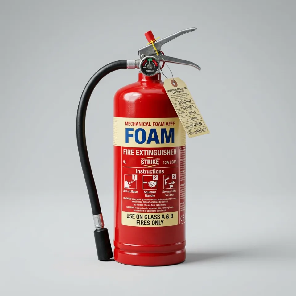 Foam AFFF Fire Extinguisher Refilling